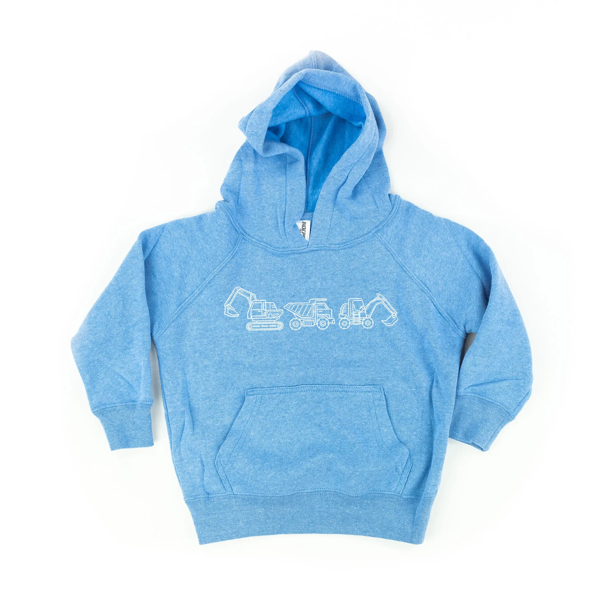 3 IN A ROW - CONSTRUCTION TRUCKS - CHILD HOODIE