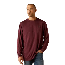 Ariat Men's Charger Breakthru Malbec Heather T Shirt