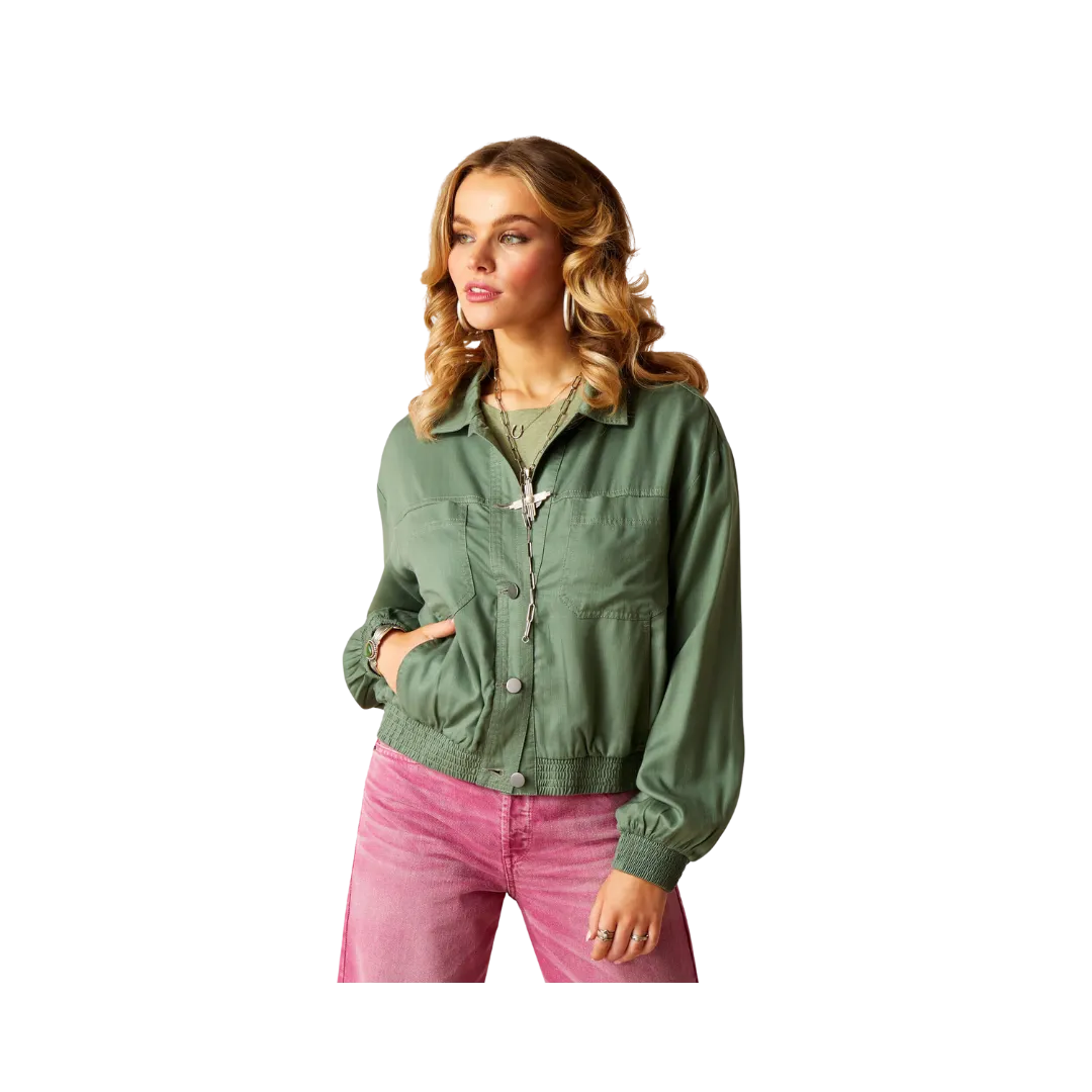 Ariat Women's Edgerton Duck Green Jacket