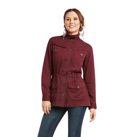 Ariat Women's Working Girl Windsor Wine Red Jacket