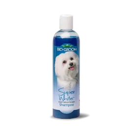 Bio-Groom Super White Coat Brightener Shampoo for Dogs 12oz