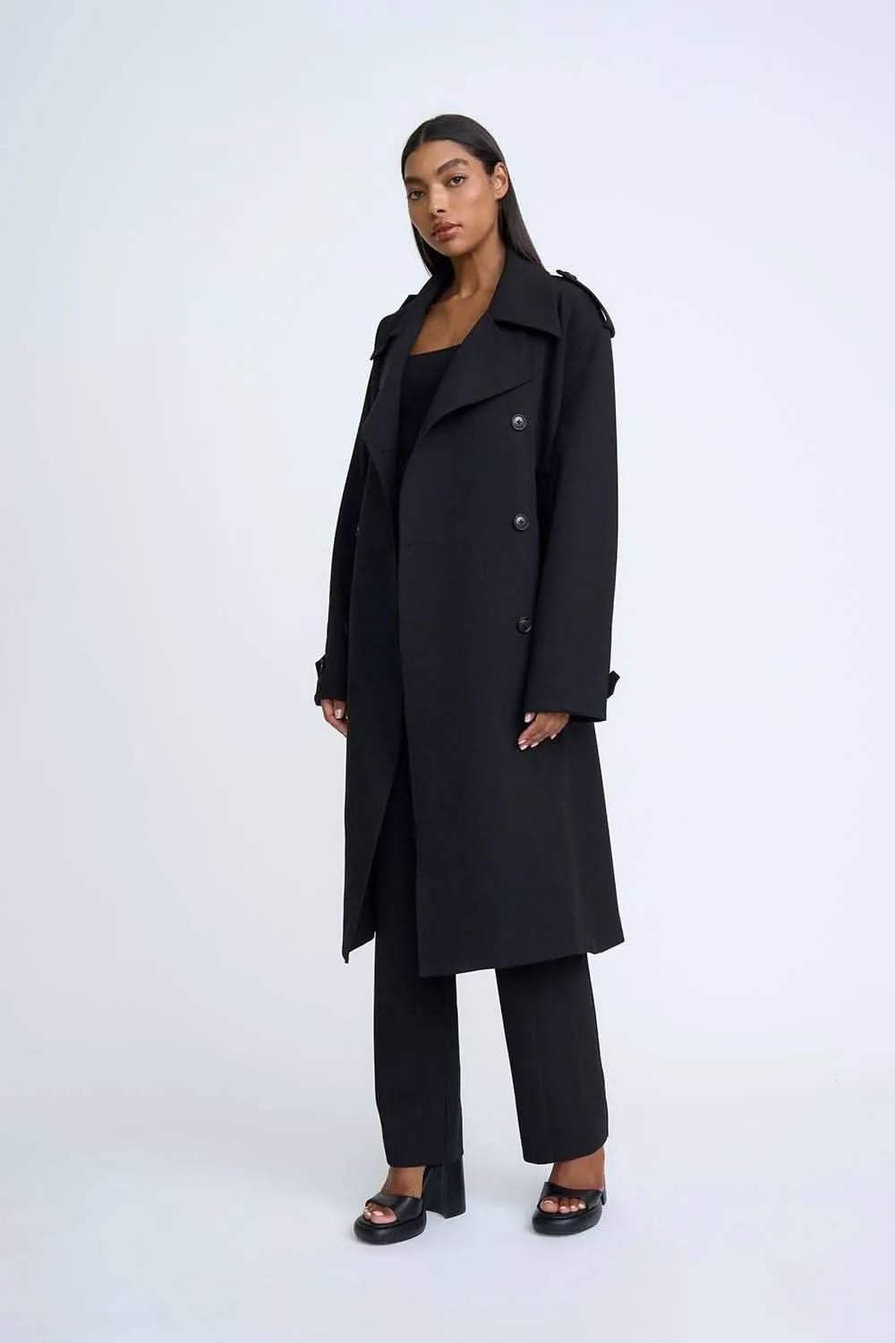 Blair Belted Trench Coat