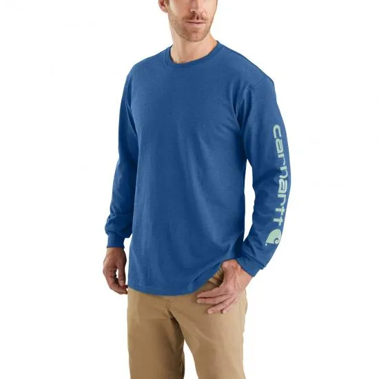 Carhartt Long Sleeve Signature Logo Tee | Multiple Colors