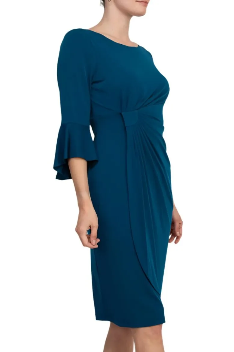 Connected Apparel Matte Jersey Dress