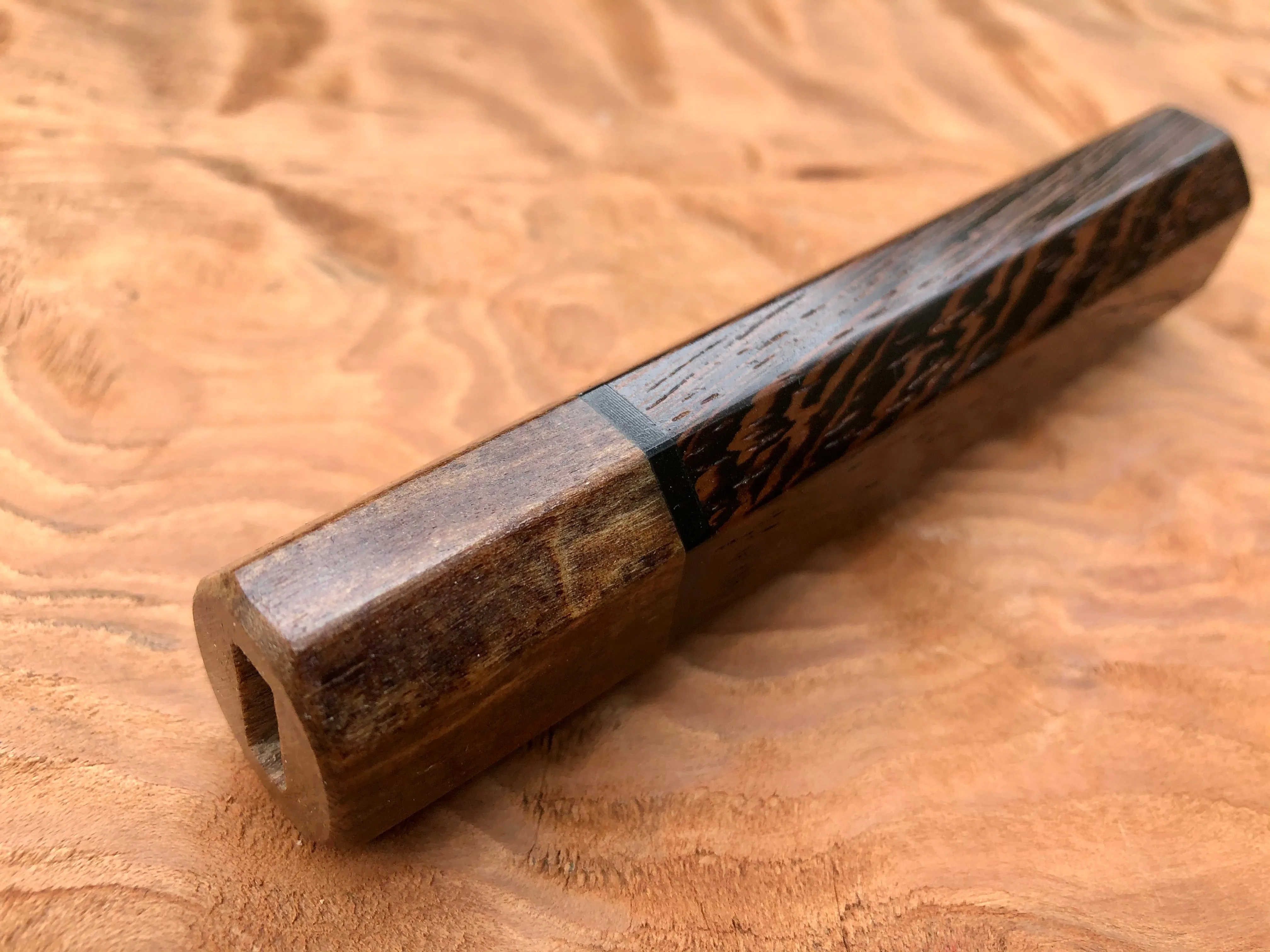 Custom Japanese Knife Handle - Wenge