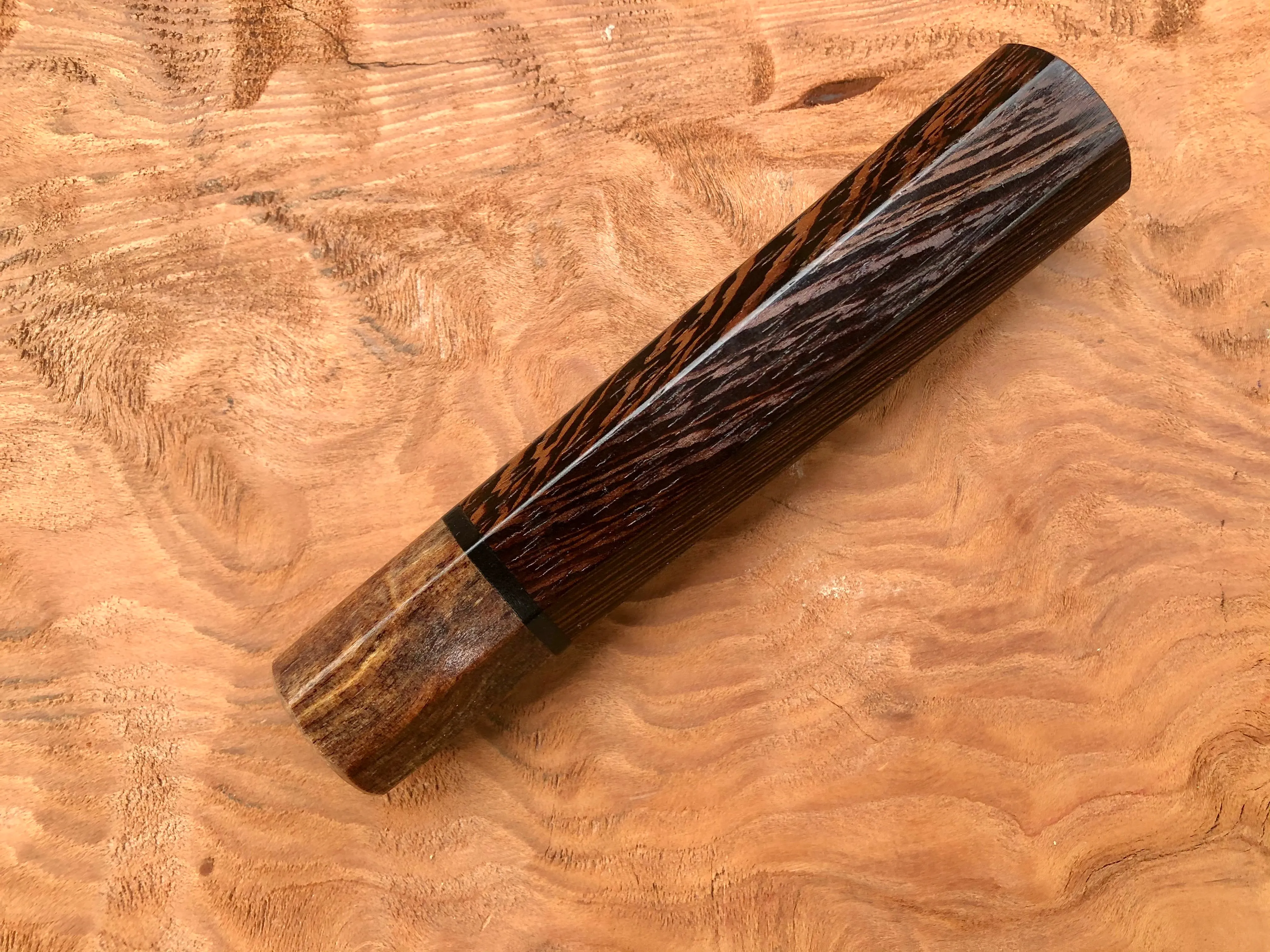 Custom Japanese Knife Handle - Wenge