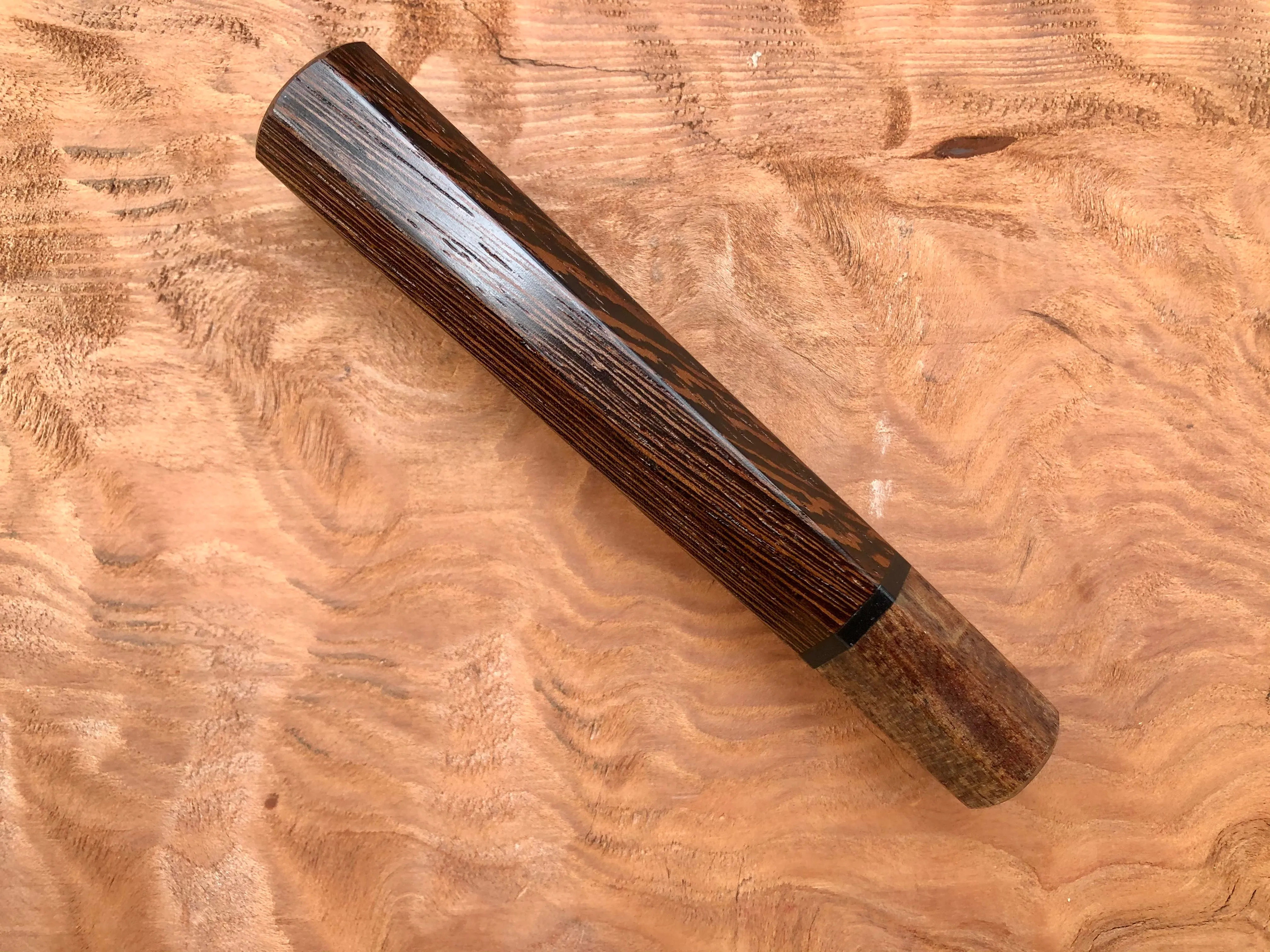 Custom Japanese Knife Handle - Wenge