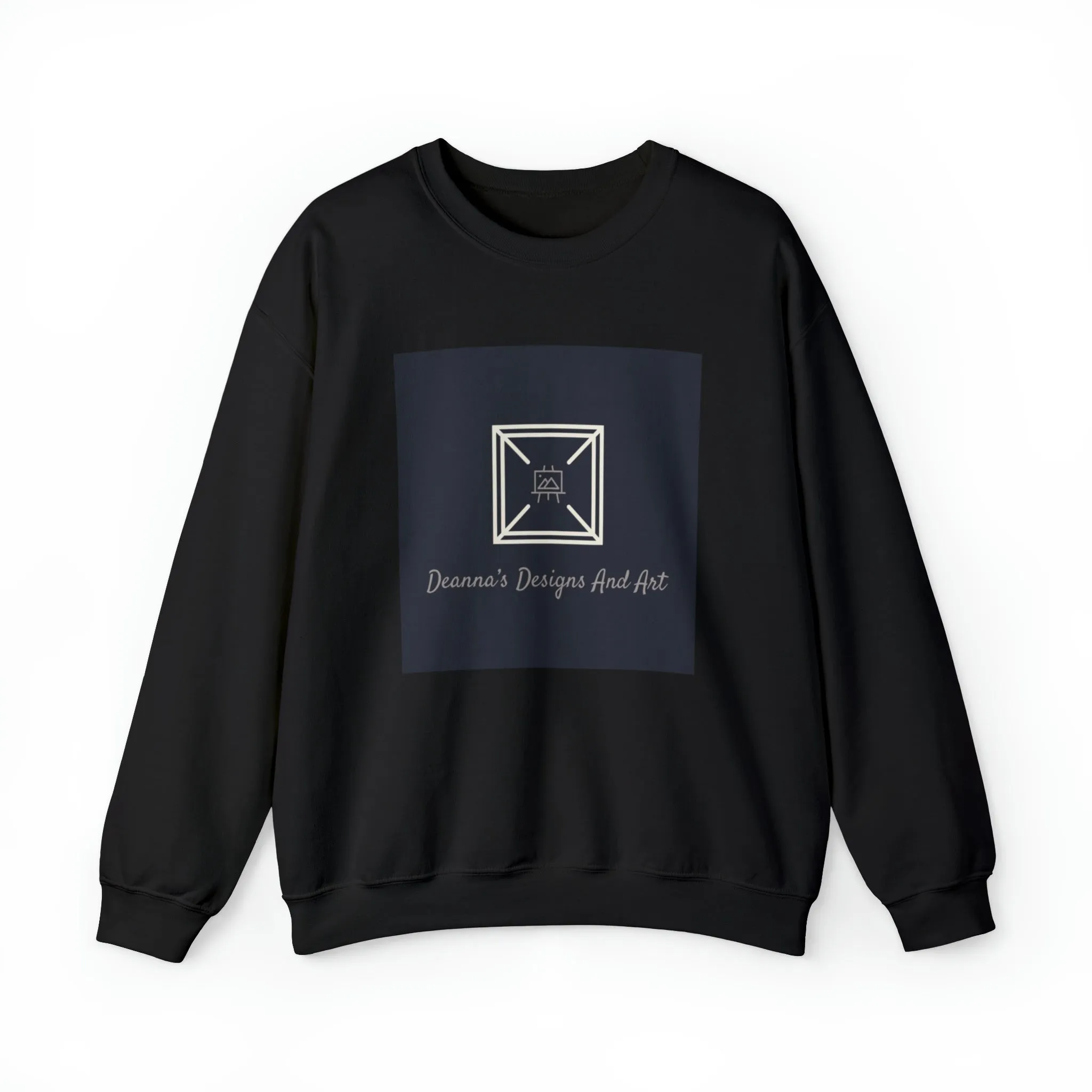 Deanna's Designs and Art Logo Unisex Heavy Blend™ Crewneck Sweatshirt