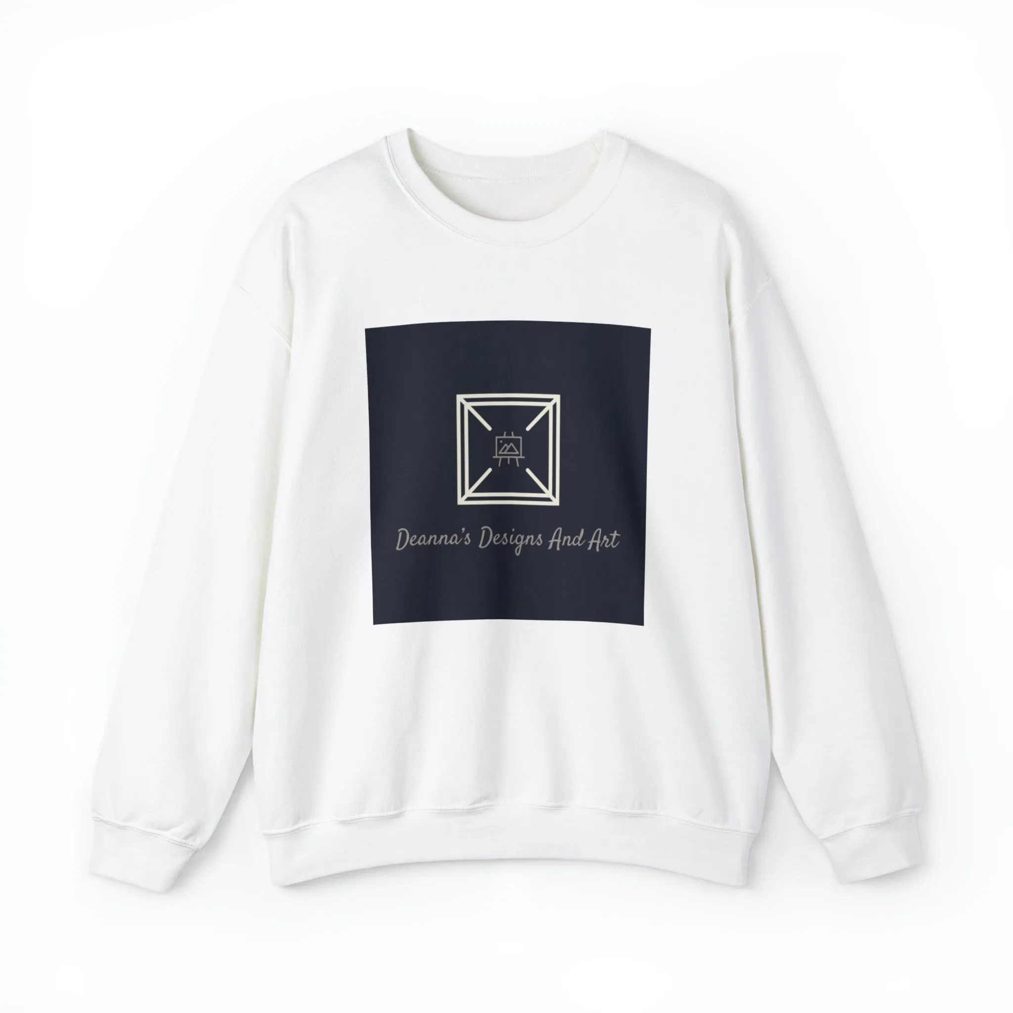 Deanna's Designs and Art Logo Unisex Heavy Blend™ Crewneck Sweatshirt