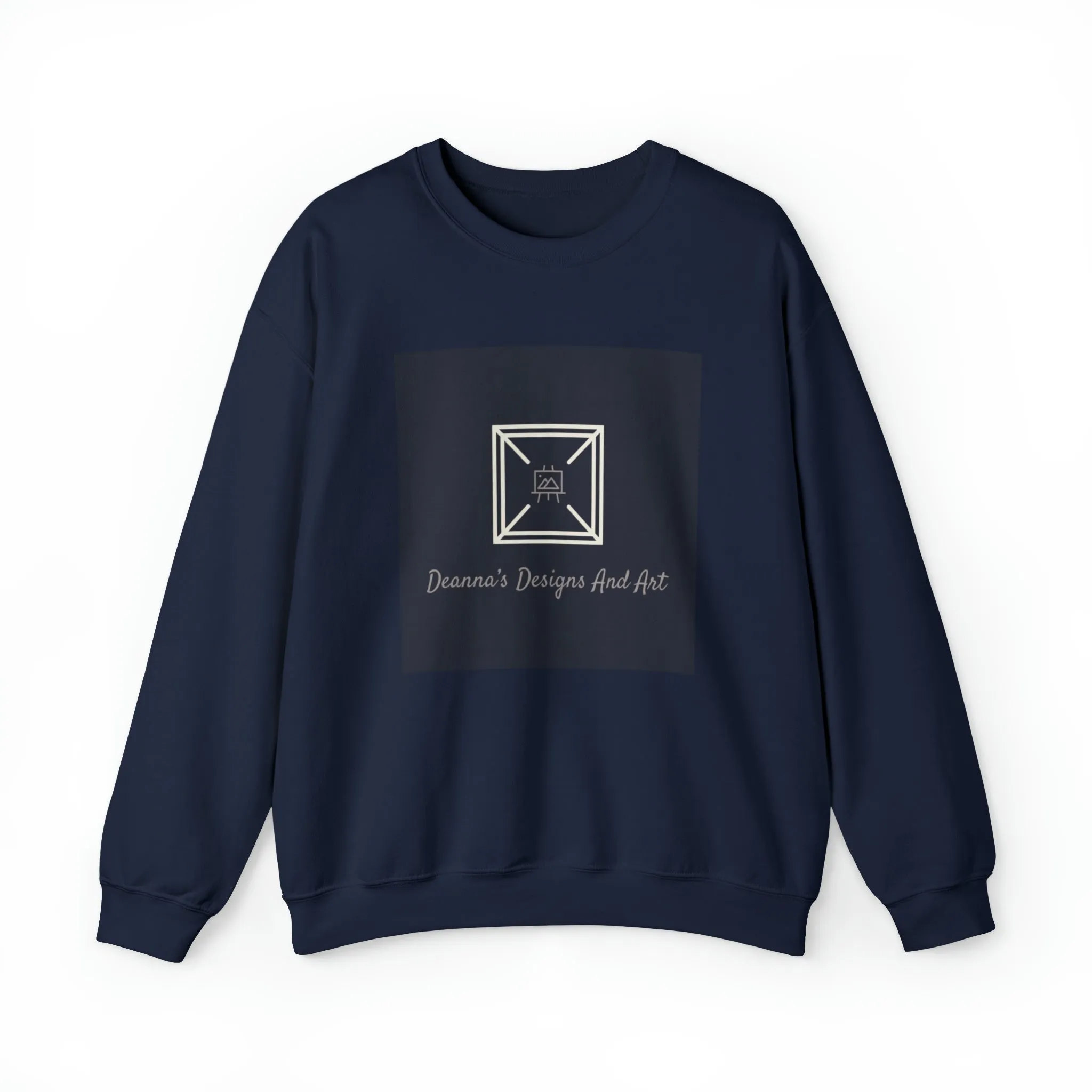 Deanna's Designs and Art Logo Unisex Heavy Blend™ Crewneck Sweatshirt