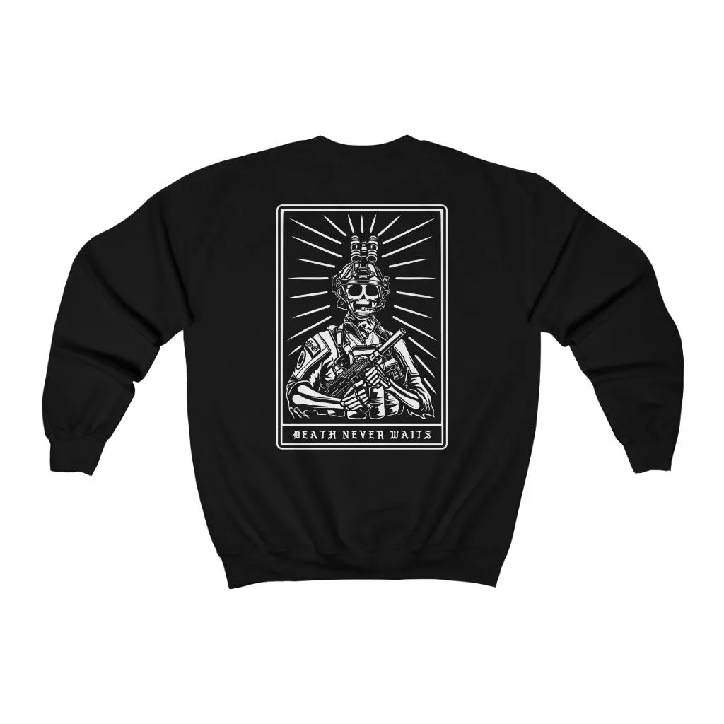 Death Never Waits Crewneck