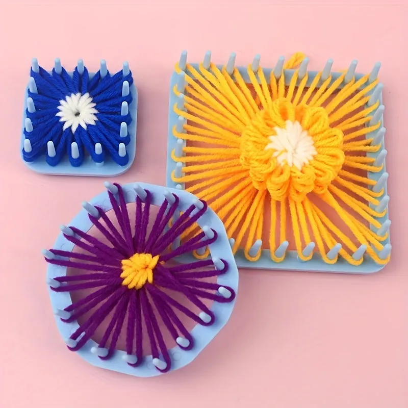 DIY Flower Knitting Machine Set for Sweaters and Crafts