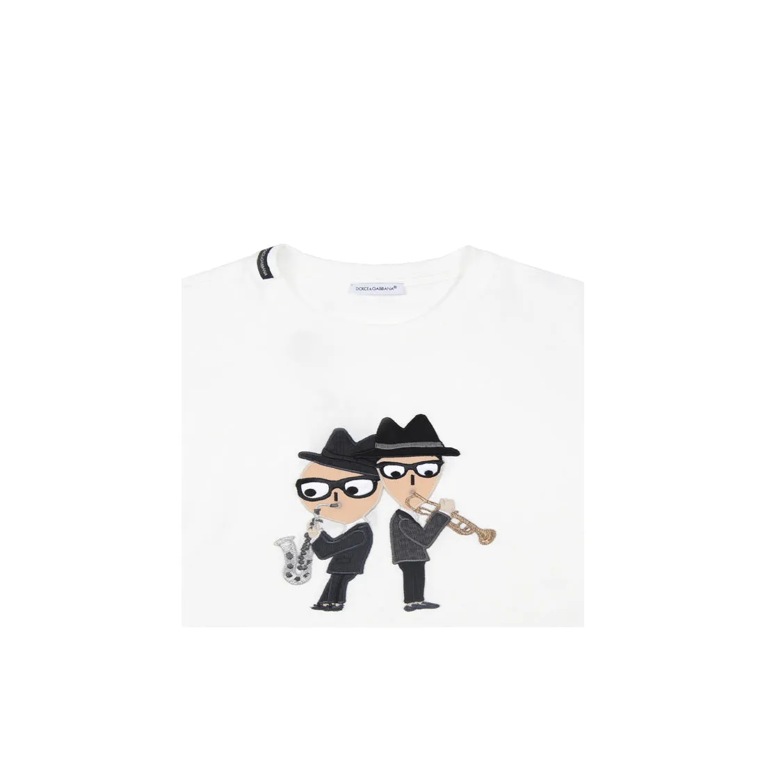 Dolce & Gabbana Jazz White T-Shirt