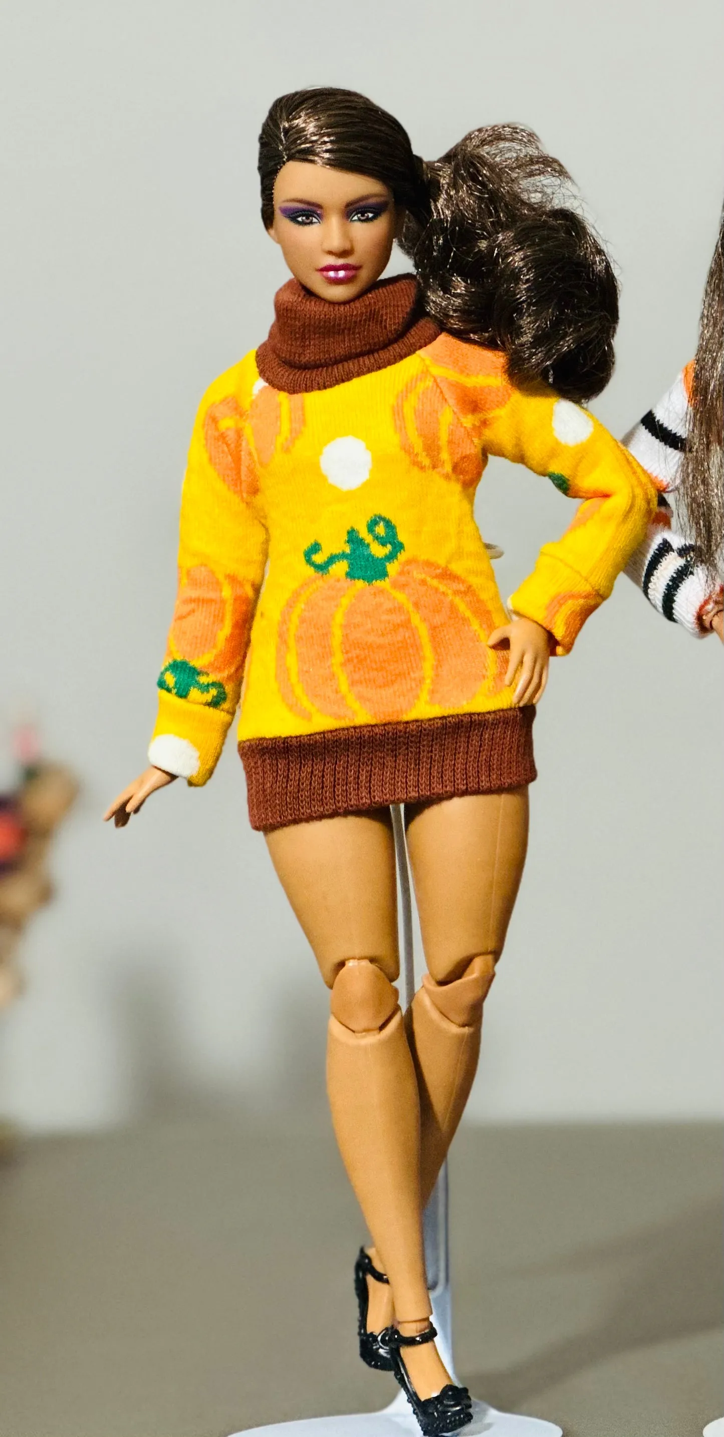 Fall sweaters for barbie doll Halloween sweaters