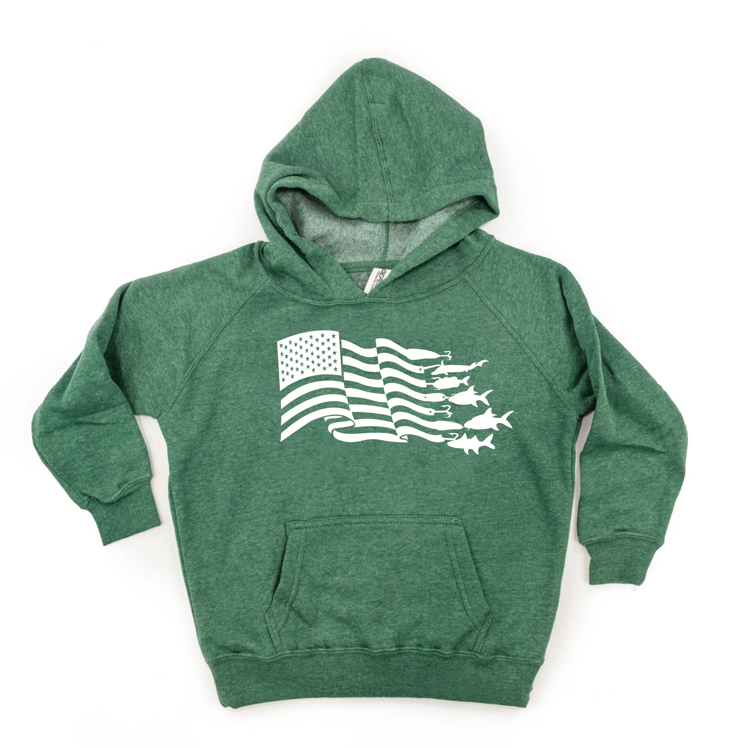 Fishing Flag - Child Hoodie