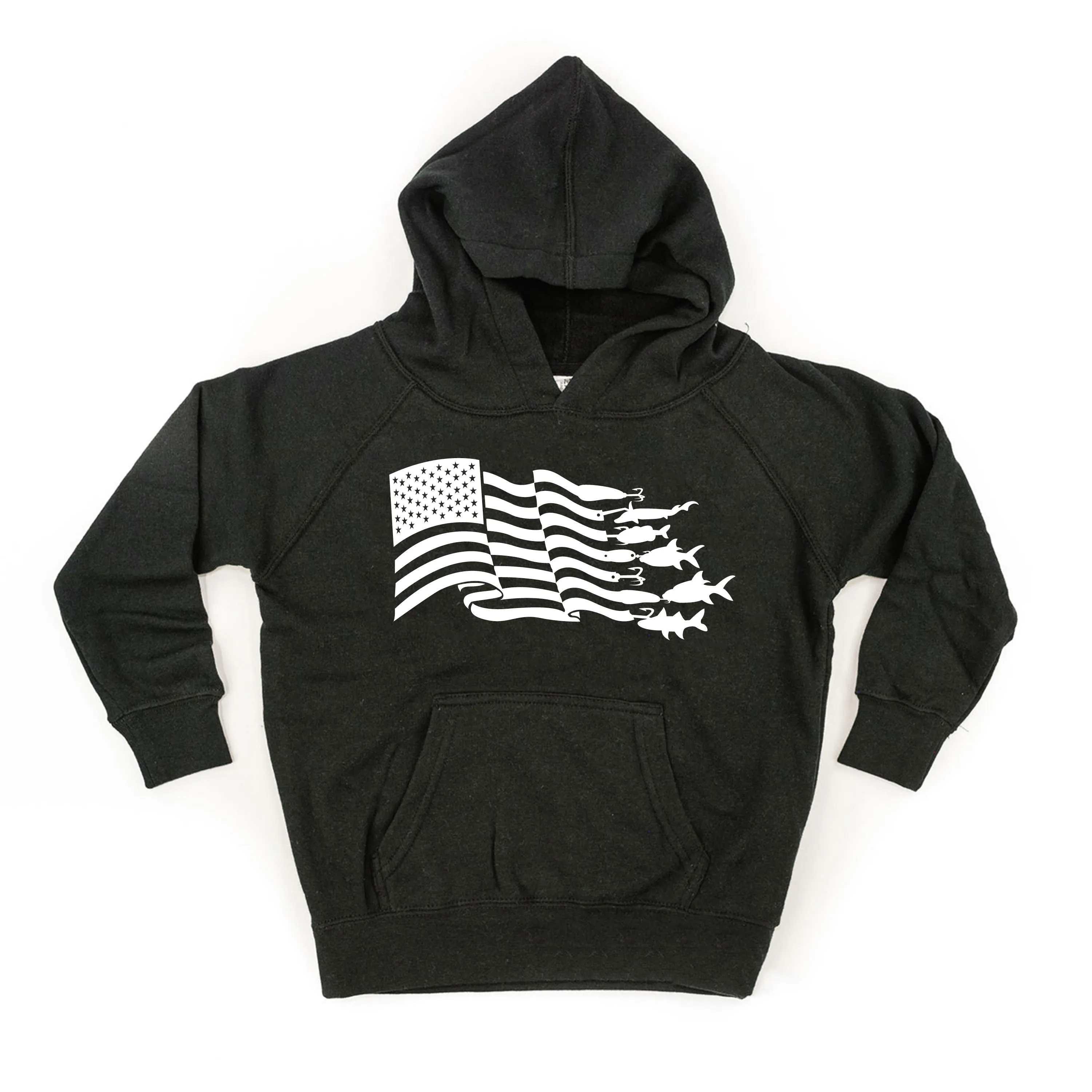 Fishing Flag - Child Hoodie