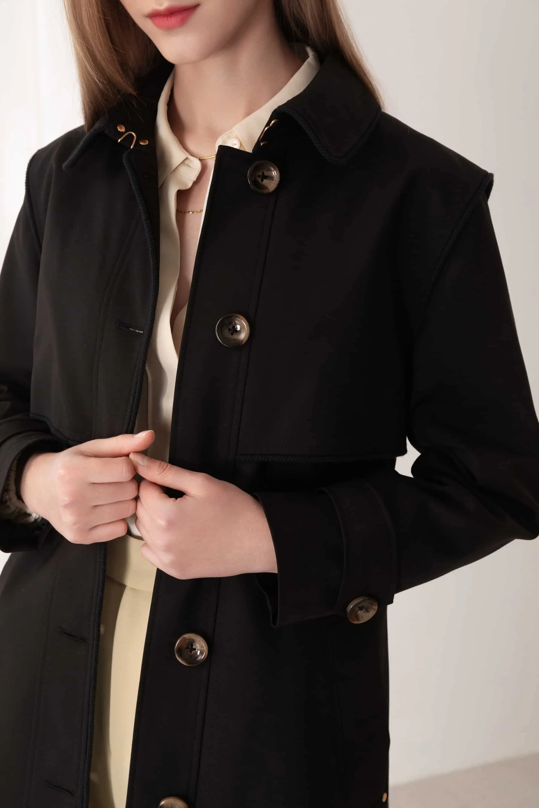 GDS Macy Trench Coat | Black