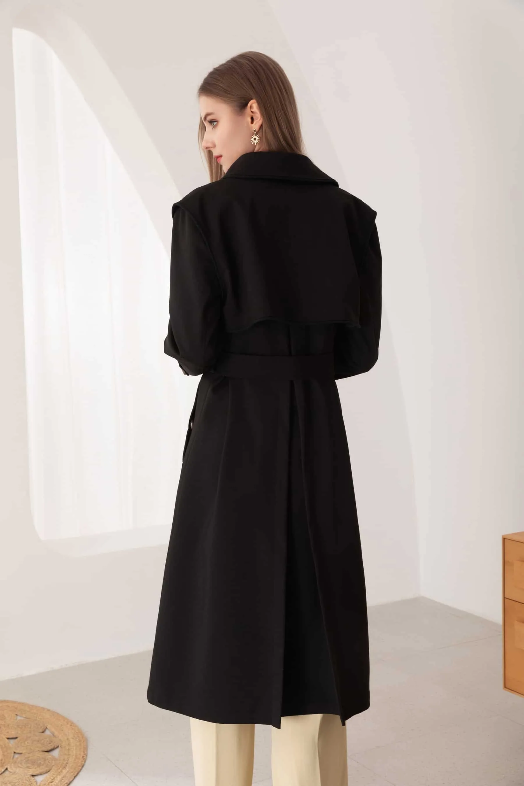 GDS Macy Trench Coat | Black