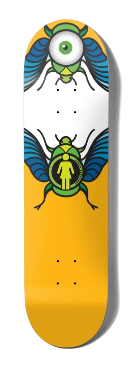 Girl Skateboard Deck Beetle Bum Simon Bannerot 8.25"