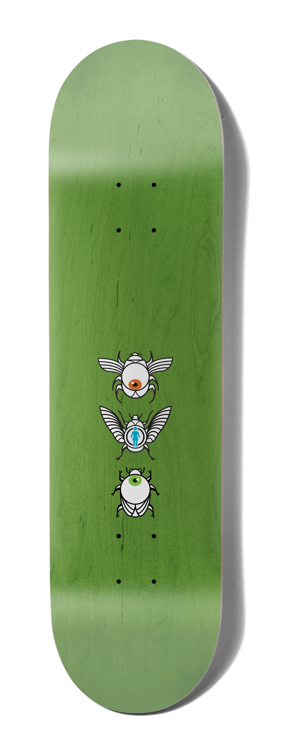 Girl Skateboard Deck Beetle Bum Simon Bannerot 8.25"