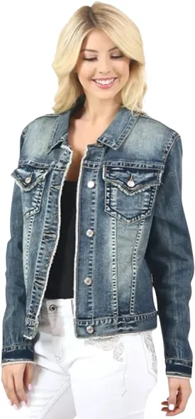 Grace Women's in LA Denim Blue Jacket