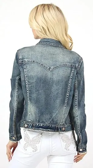 Grace Women's in LA Denim Blue Jacket