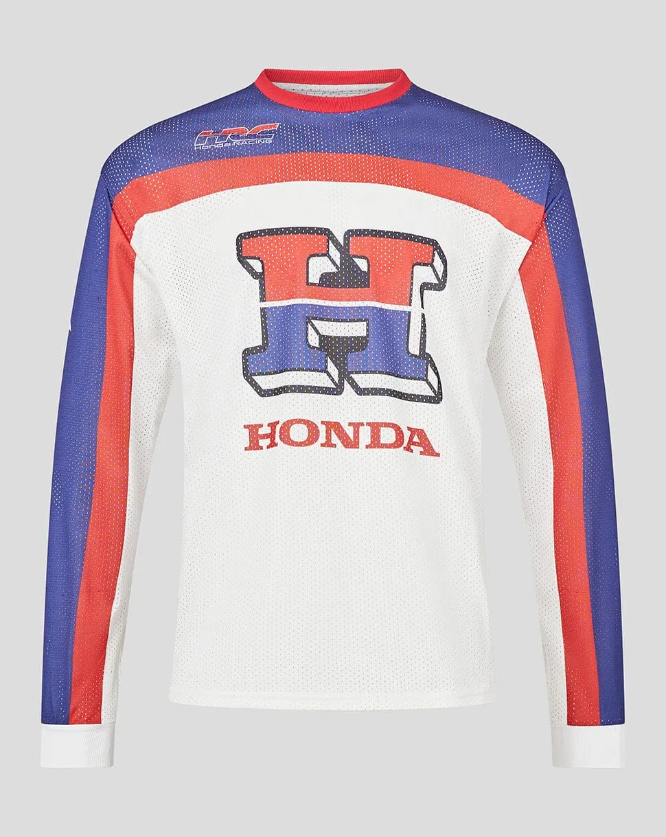 Honda Racing Repsol Men's Large Logo Jersey - White