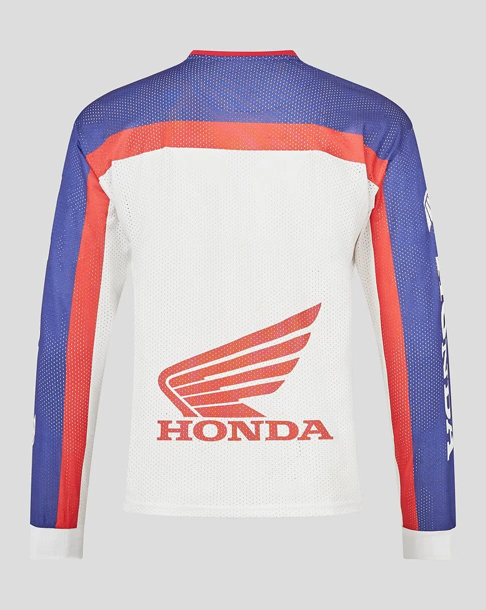 Honda Racing Repsol Men's Large Logo Jersey - White