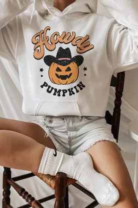 HOWDY PUMPKIN GRAPHIC HOODIE