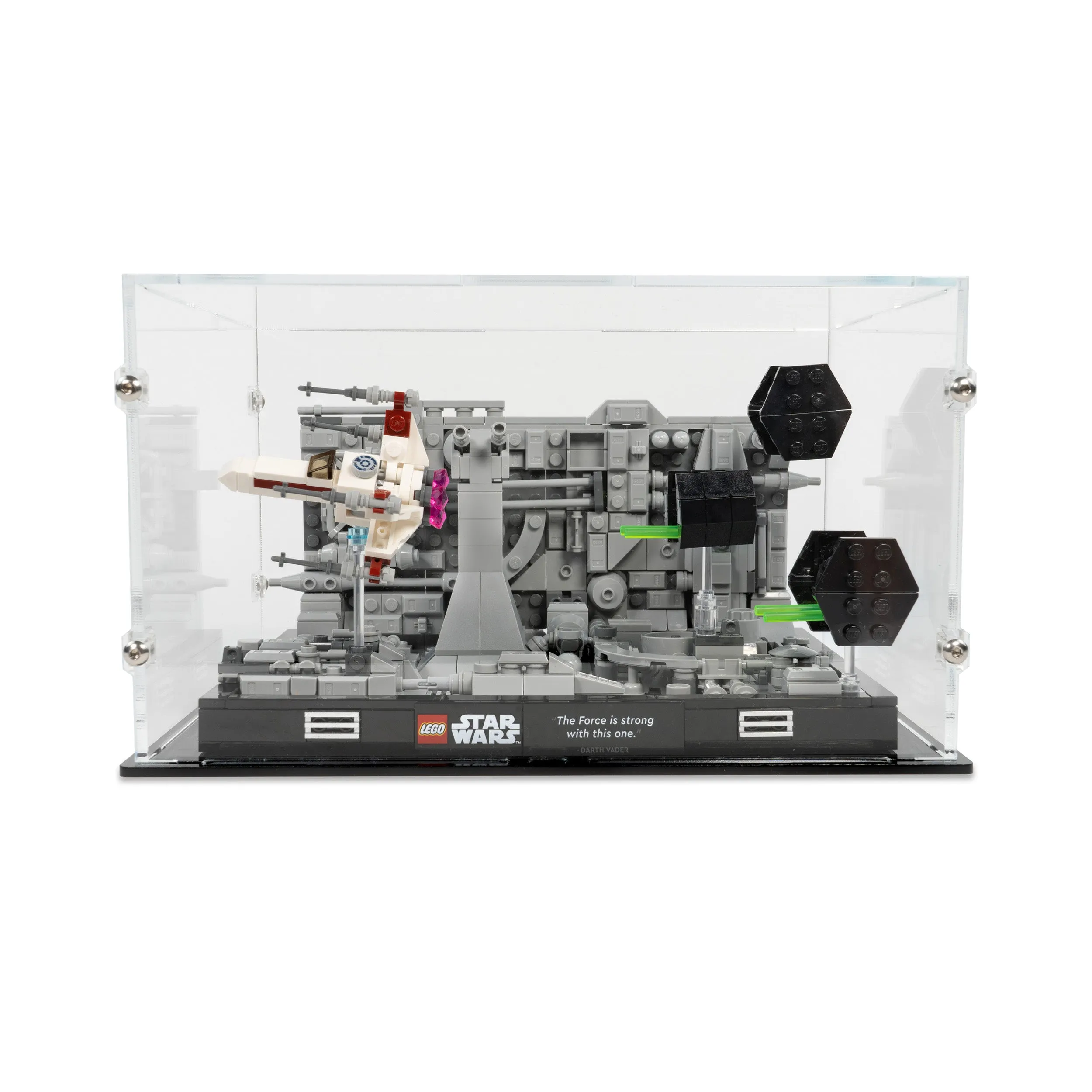 LEGO® Death Star™ Trench Run Diorama Display Case (75329)