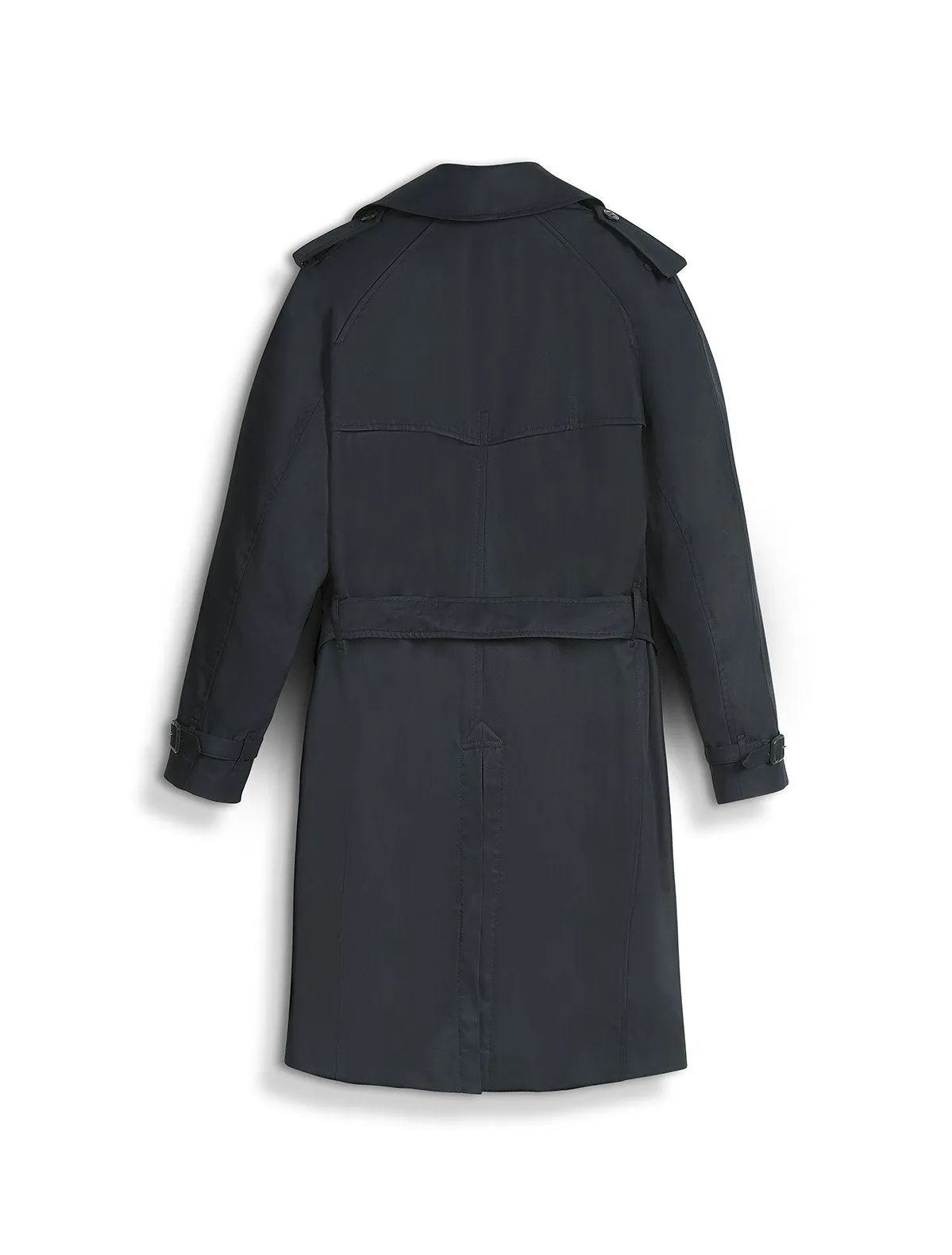 London Trench Coat Grenfell Cloth Navy