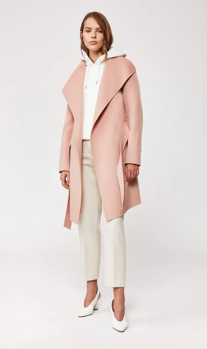 Mackage - Laila Double-face Wool Coat in Petal