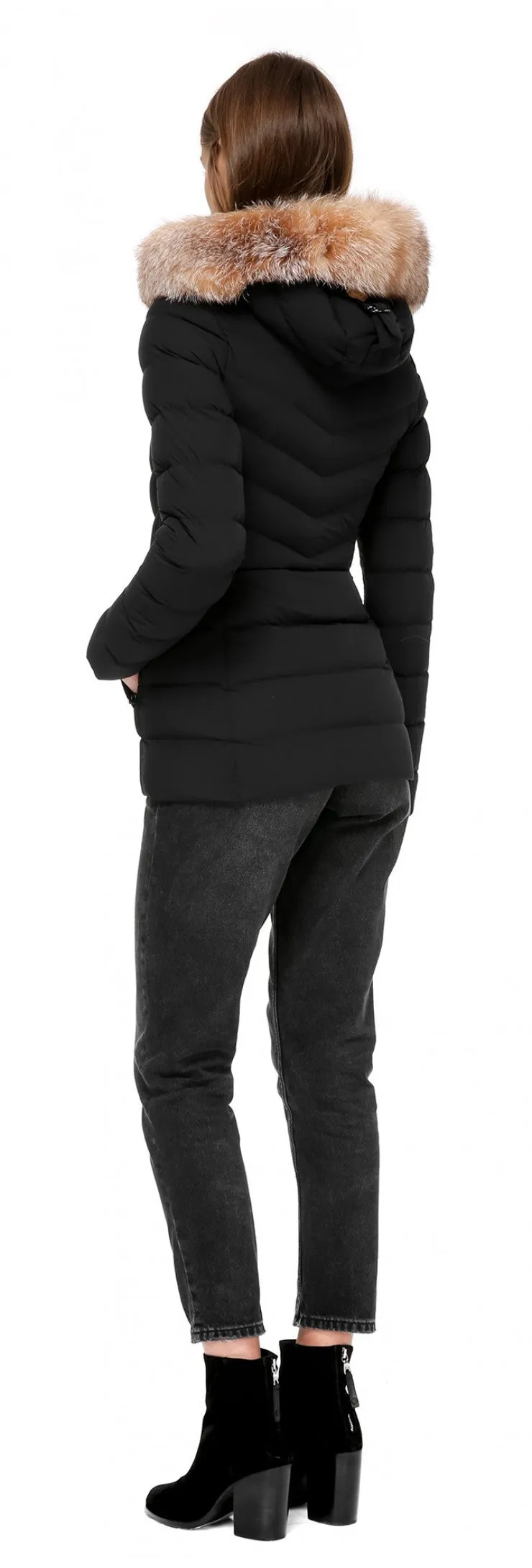 Mackage -  PATTI-X LIGHTWEIGHT DOWN JACKET WITH HOOD IN BLACK