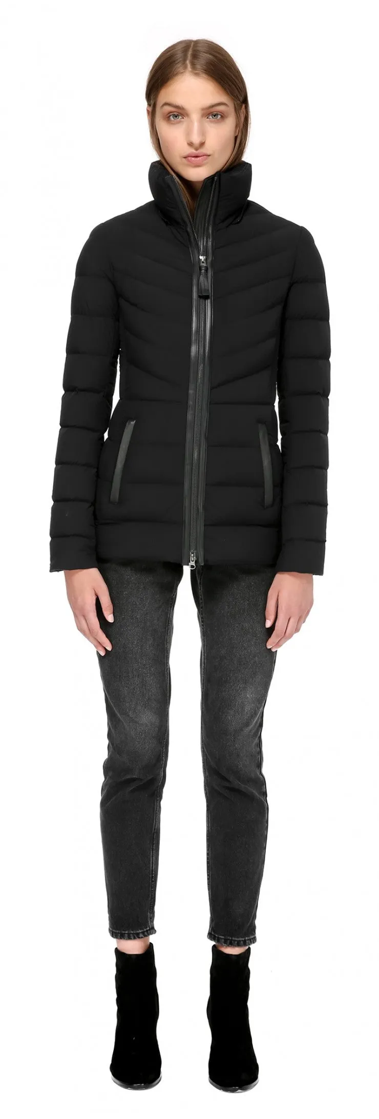 Mackage -  PATTI-X LIGHTWEIGHT DOWN JACKET WITH HOOD IN BLACK