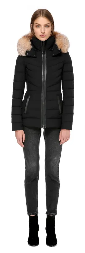 Mackage -  PATTI-X LIGHTWEIGHT DOWN JACKET WITH HOOD IN BLACK