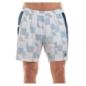 Men's Capri Wave 7 Inch Tennis Short Star White