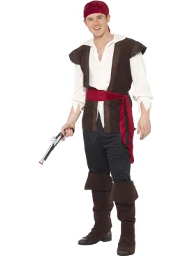 Mens Costume - Pirate Deck Mate