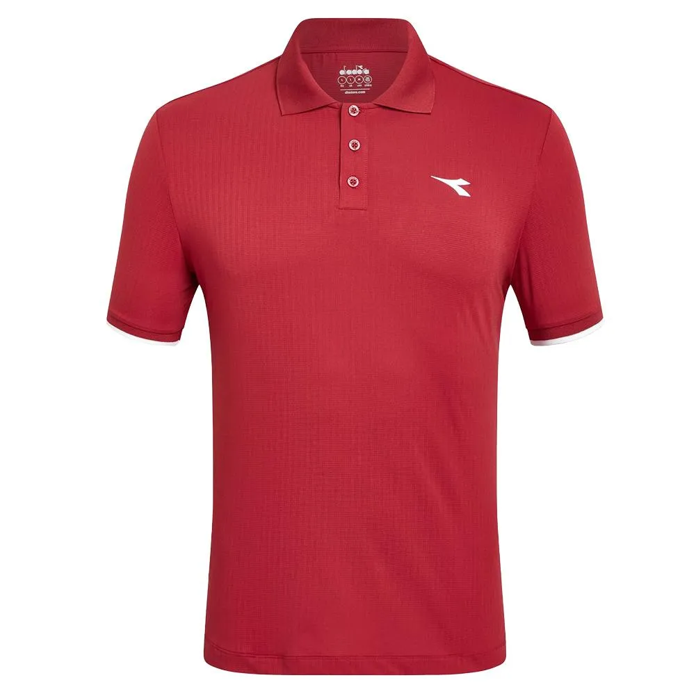 Men's Short Sleeve Icon Tennis Polo