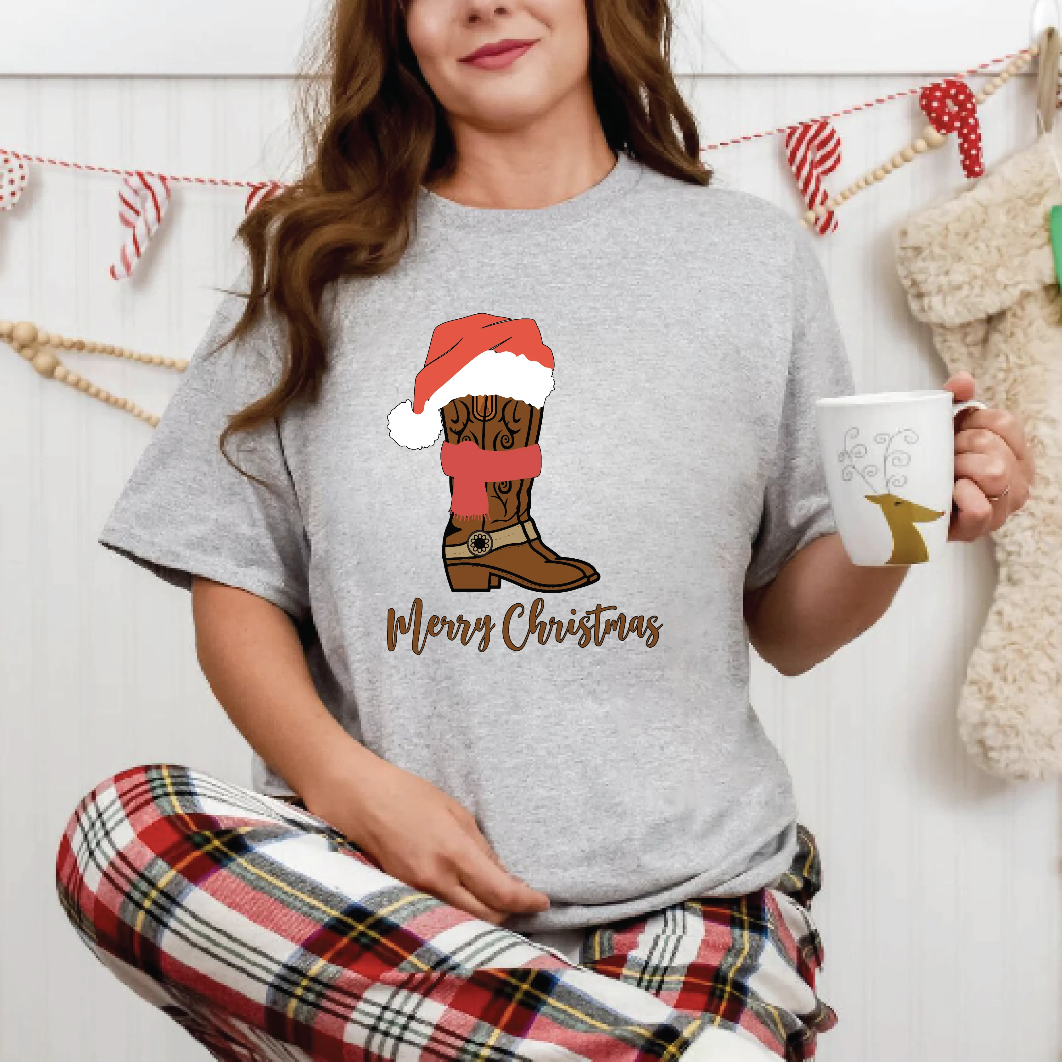 Merry Christmas Boot Apparel