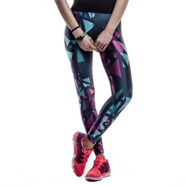 NADANBAO Autumn Legging Black Blue and Purple Objects legins Printed leggins Women leggings Sexy  Women Pants