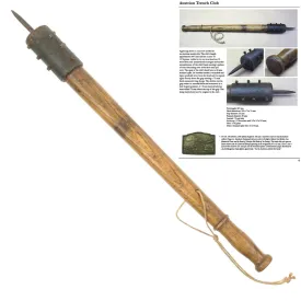 Original Austro-Hungarian WWI Spike Trench Raiding Club - Featured in Book At Arm's Length