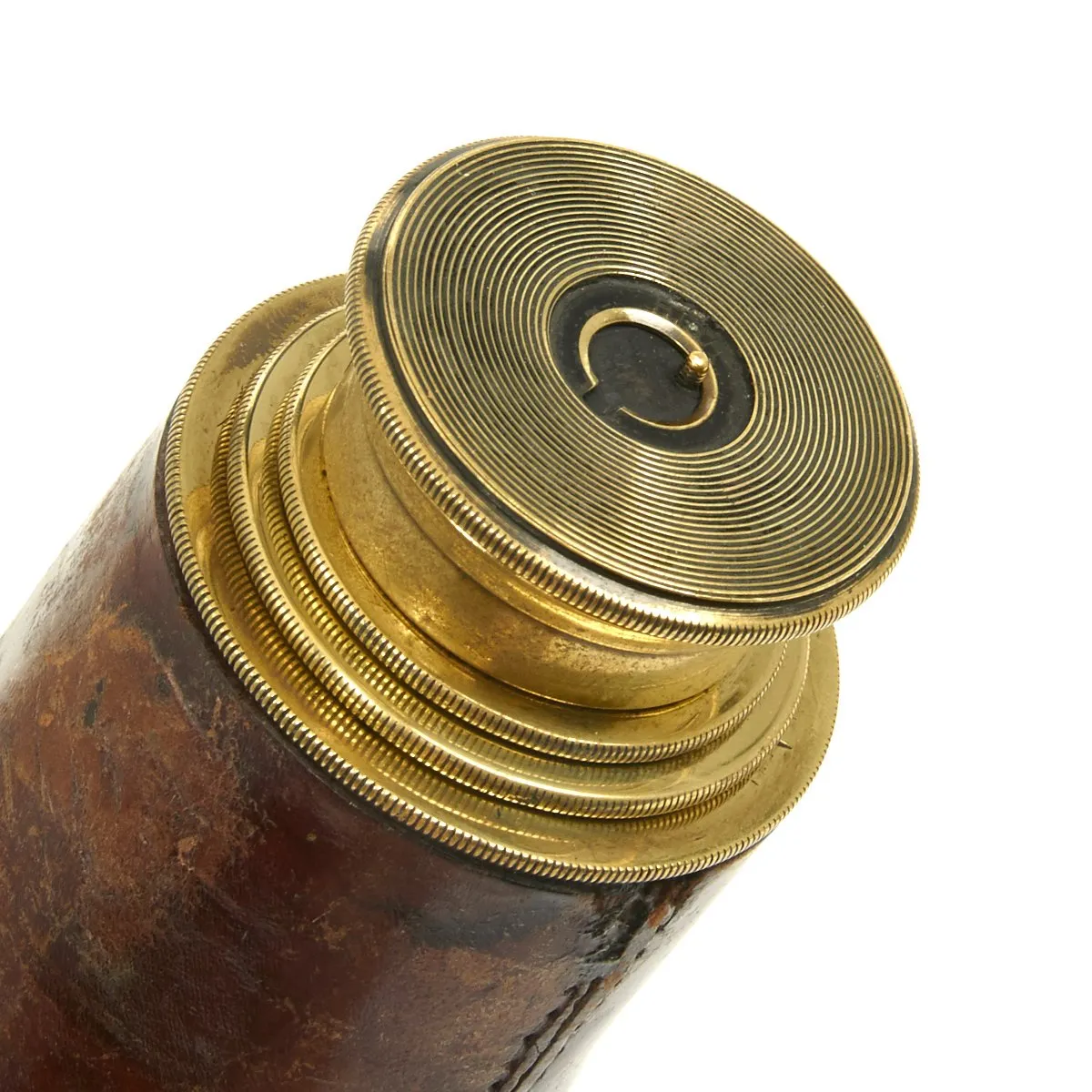 Original British WWI Officer's Three Draw Trench Telescope by Watson & Sons London - Dated 1909