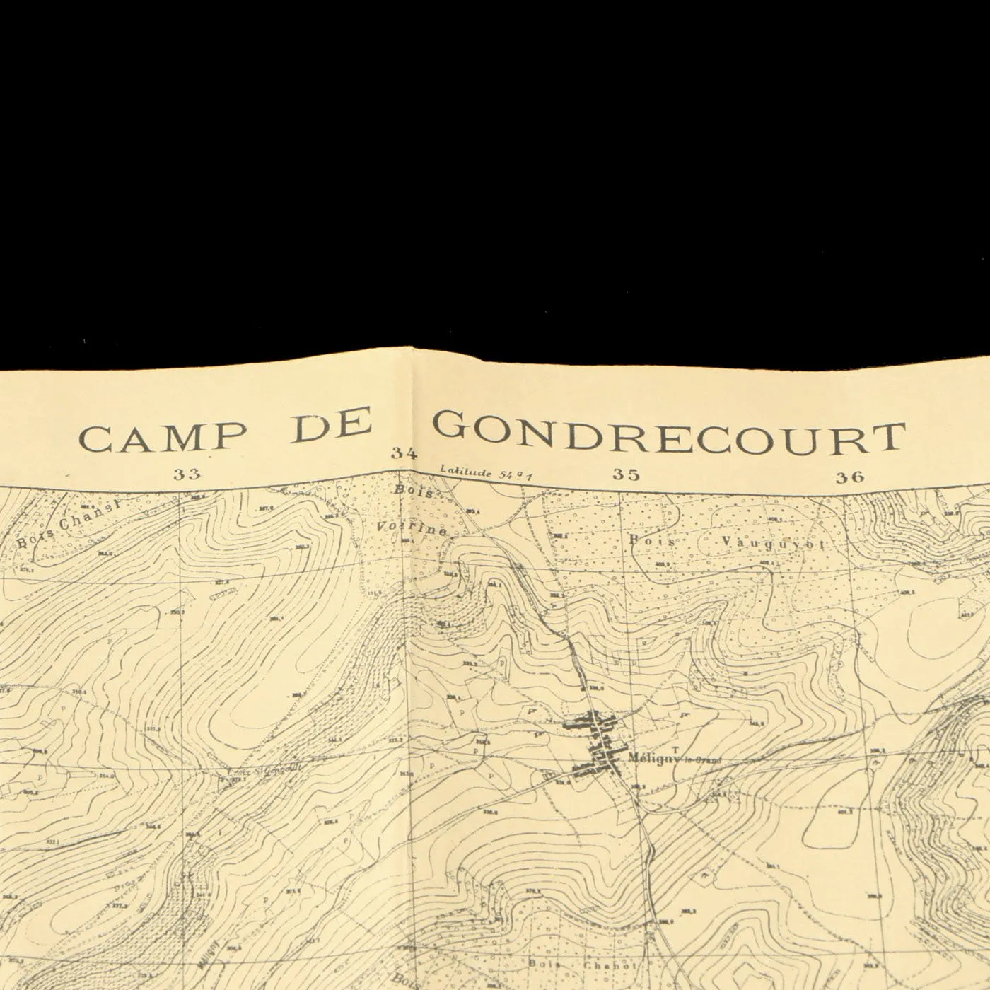 Original French WWI 1918 Dated Trench Maps - Groupe Des Canevas De Tir