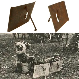 Original German WWI Trench Shield