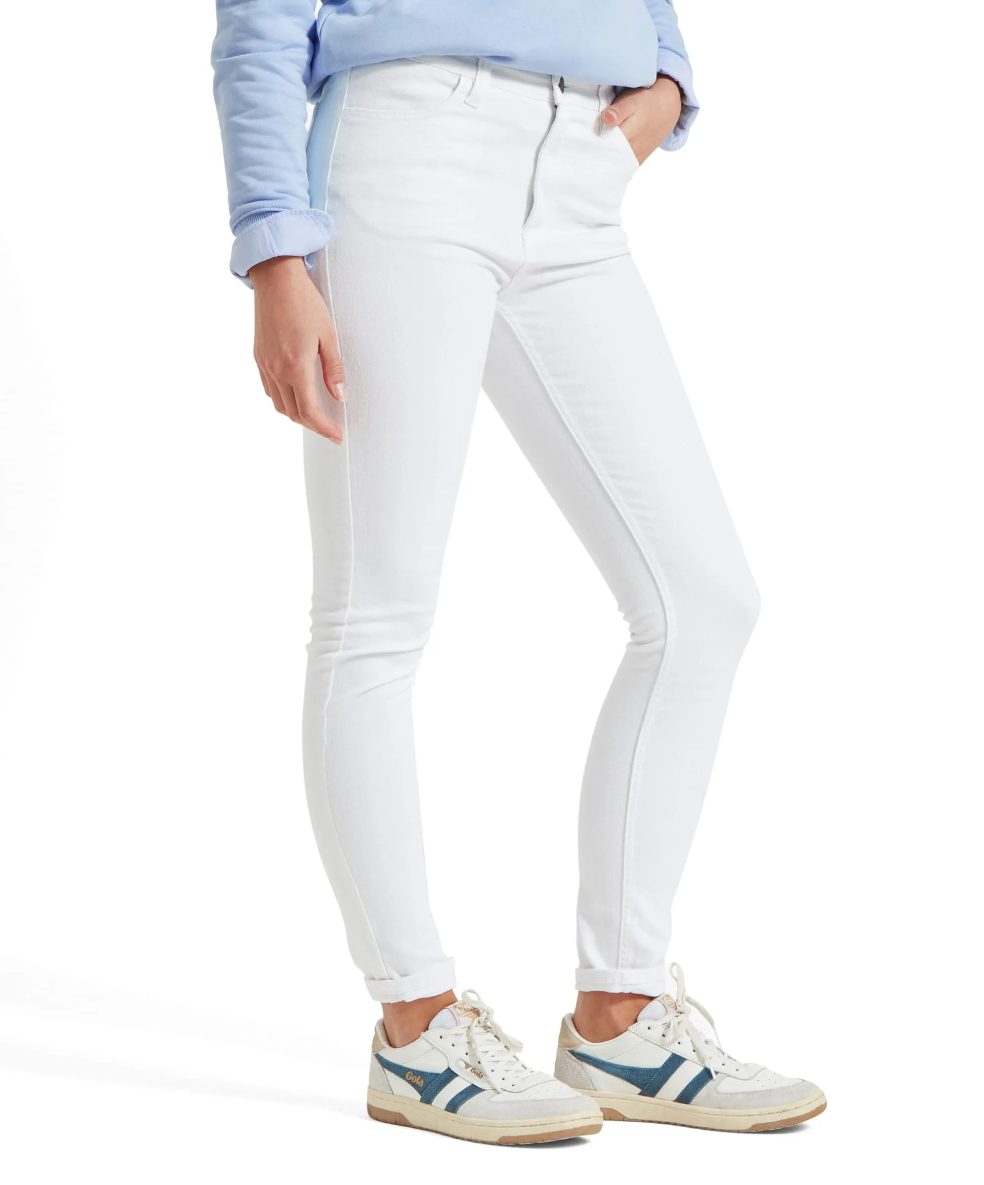 Poppy Jeans - White