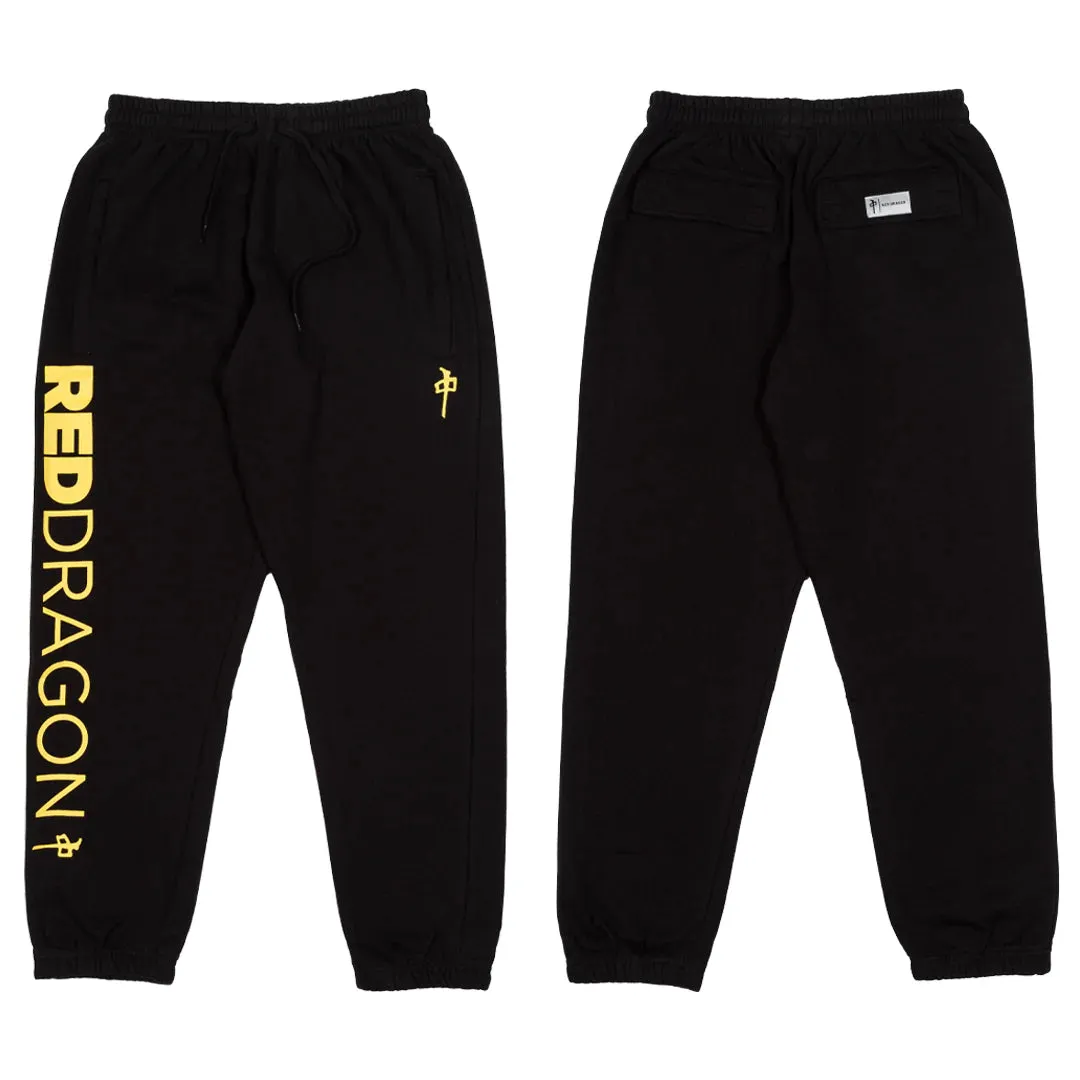 RDS Gotham Sweatpants, Black Yellow