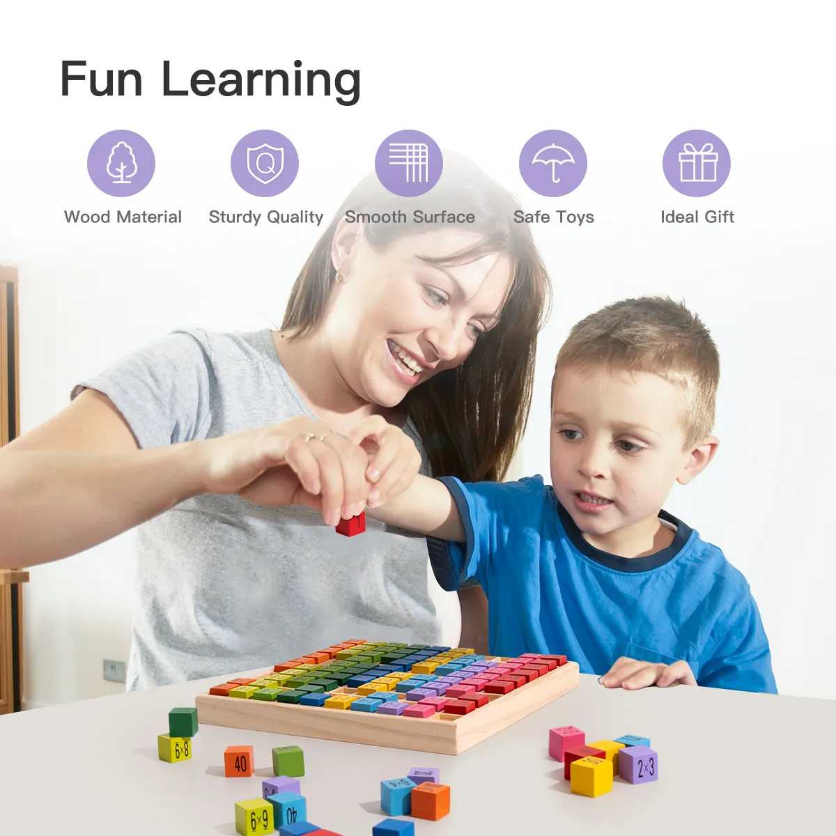 Robotime Educational Wooden Math Toys