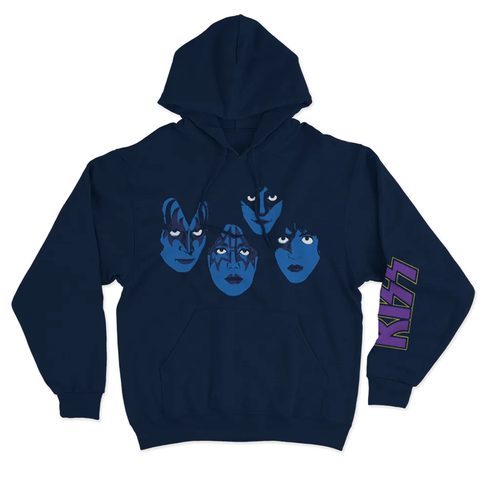 Rock and Roll Hell Navy Hoodie