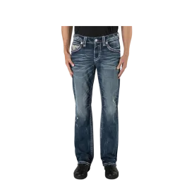 Rock Revival Men's Eddison B200 Boot Cut Jean