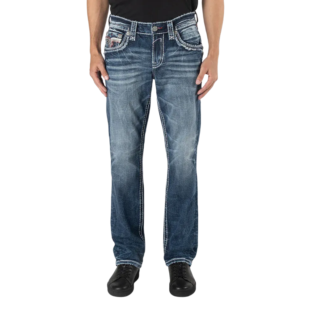 Rock Revival Men's Egor Bootcut Jeans